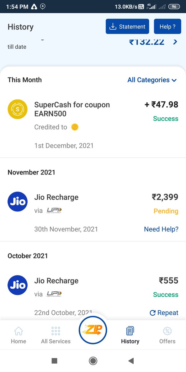 Harsh31254341's tweet photo. @MobiKwikSWAT @MobiKwik when it will resolved my amount is debit from a/c but still it was on pending https://t.co/BSOp5vHDbr