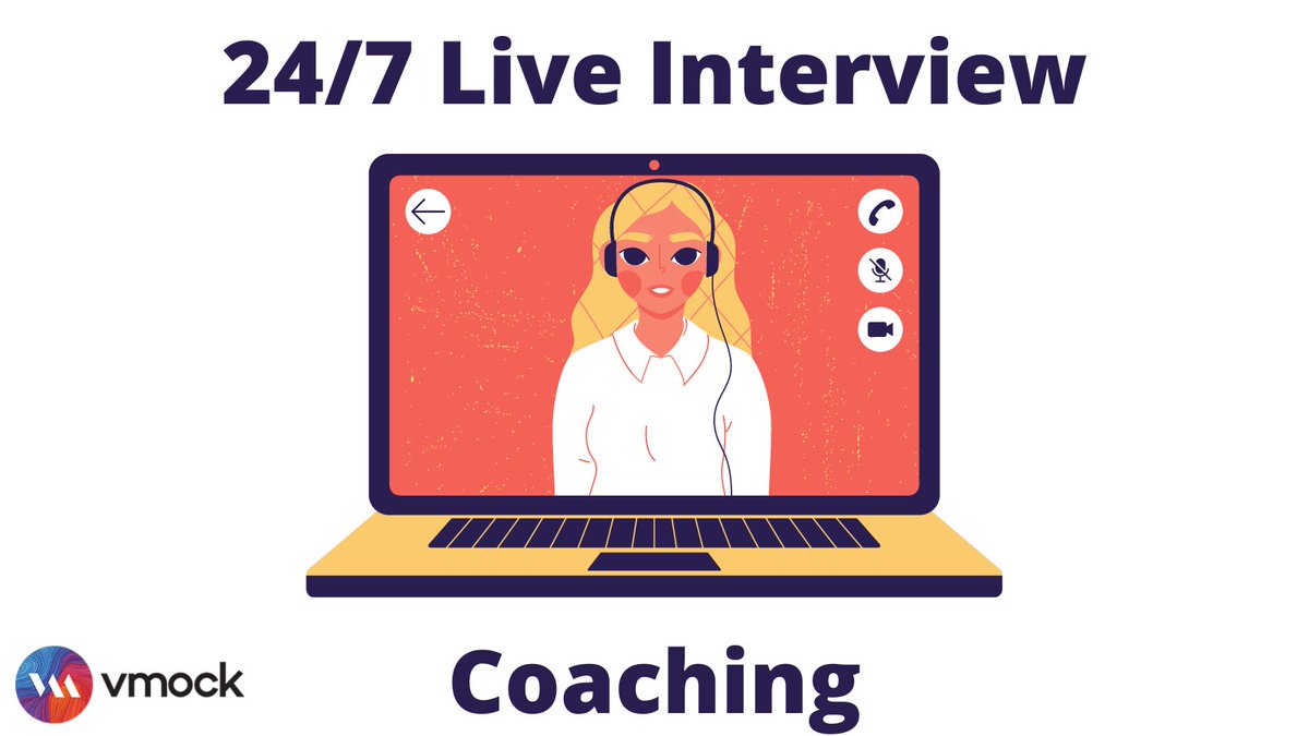 The real #jobinterview shouldn’t be your practice interview; you must practice before. VMock instantly provides you with helpful feedback on your tone, word usage, facial expressions, background, posture, how well you answered the question &amp; more!