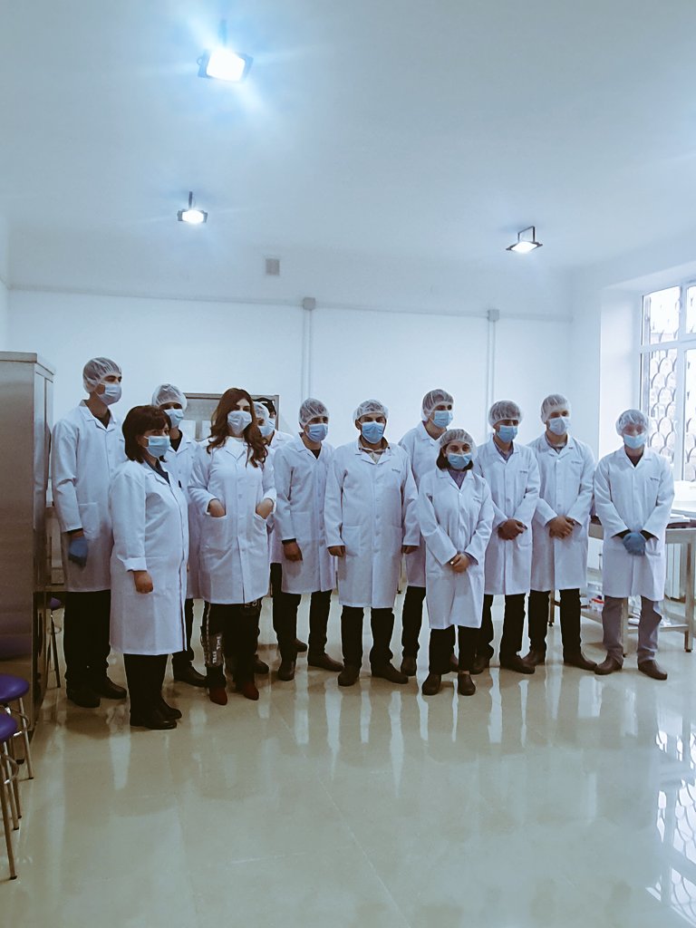 Opening of milk processing lab in #GavarStateAgriculturalCollege by the <a href="/UNDPArmenia/">UNDP in Armenia</a> <a href="/KolbaLab/">Kolba Lab</a>