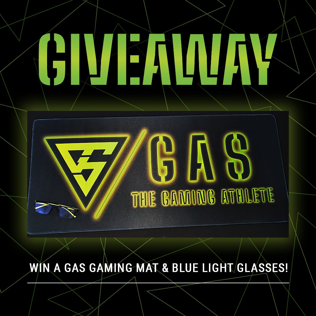 📢 GIVEAWAY 📢

We are giving away one of our 🎮 gaming mats and 🕶 blue light glasses. 

All you have to do is 👉 Like, Follow &amp; RT to enter - winners will be announced on Monday‼️

#TheGamingAthlete #GamingAthlete #GAS #Esports #Gaming #Twitch #Streamer #GamingHealth