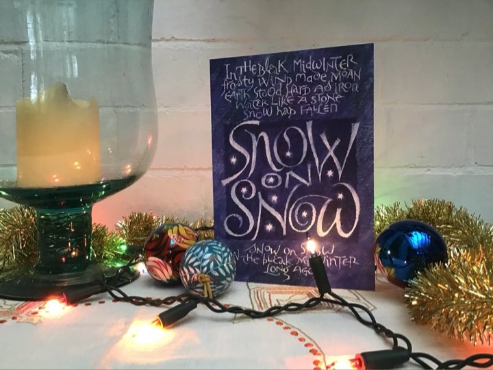oneplumpoem's tweet photo. @JustinWelby @churchofengland @ClassicFM Our Christmas card also celebrates the spirit of Christina Rossetti’s beautiful poem https://t.co/GRsMxTmrq5 https://t.co/cfFvTGjn9X
