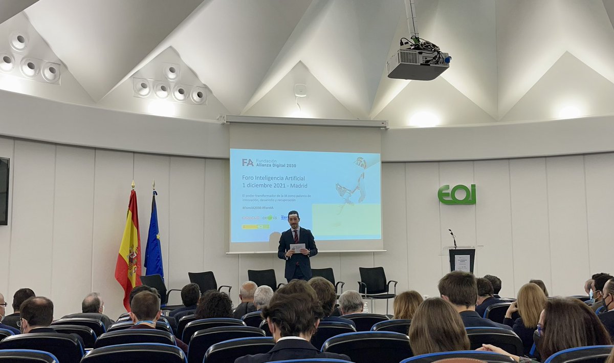 Comienza el #ForoIA2030 con la presencia de <a href="/Celonis/">Celonis</a> en el que compartiremos con clientes de sector público y privado como mediante la IA se puede mejorar los procesos de las organizaciones. #ForoIA