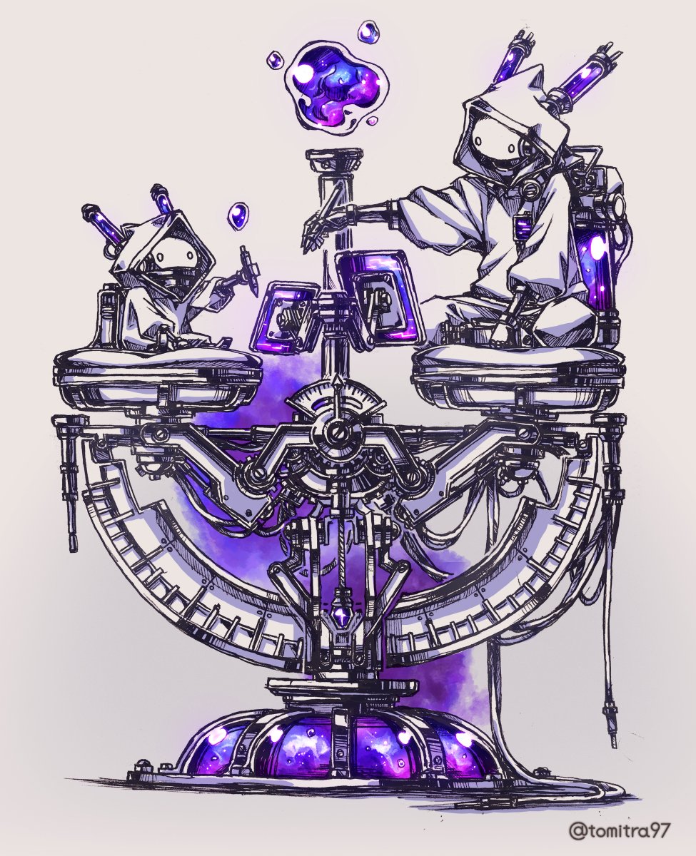 「【balance of value】
誰もが同じだけ秘めたものを持つ。

#イラ」|とみもいのイラスト