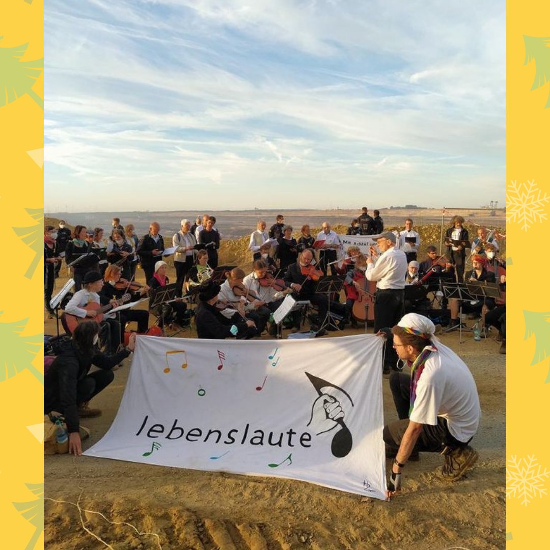 Es ist wieder diese Zeit im Jahr! In unserem #Adventskalender auf Insta &amp; FB feiern wir die schönsten Orte &amp; Momente des #Kohlewiderstands in den Garzweiler-Dörfern. Den Auftakt macht <a href="/lebenslaute/">Lebenslaute klassische Musik - politische aktion</a>. Schaut vorbei &amp; schickt uns eure Fotos! Das 1. #Türchen gibts auch hier🎄🎄🎄