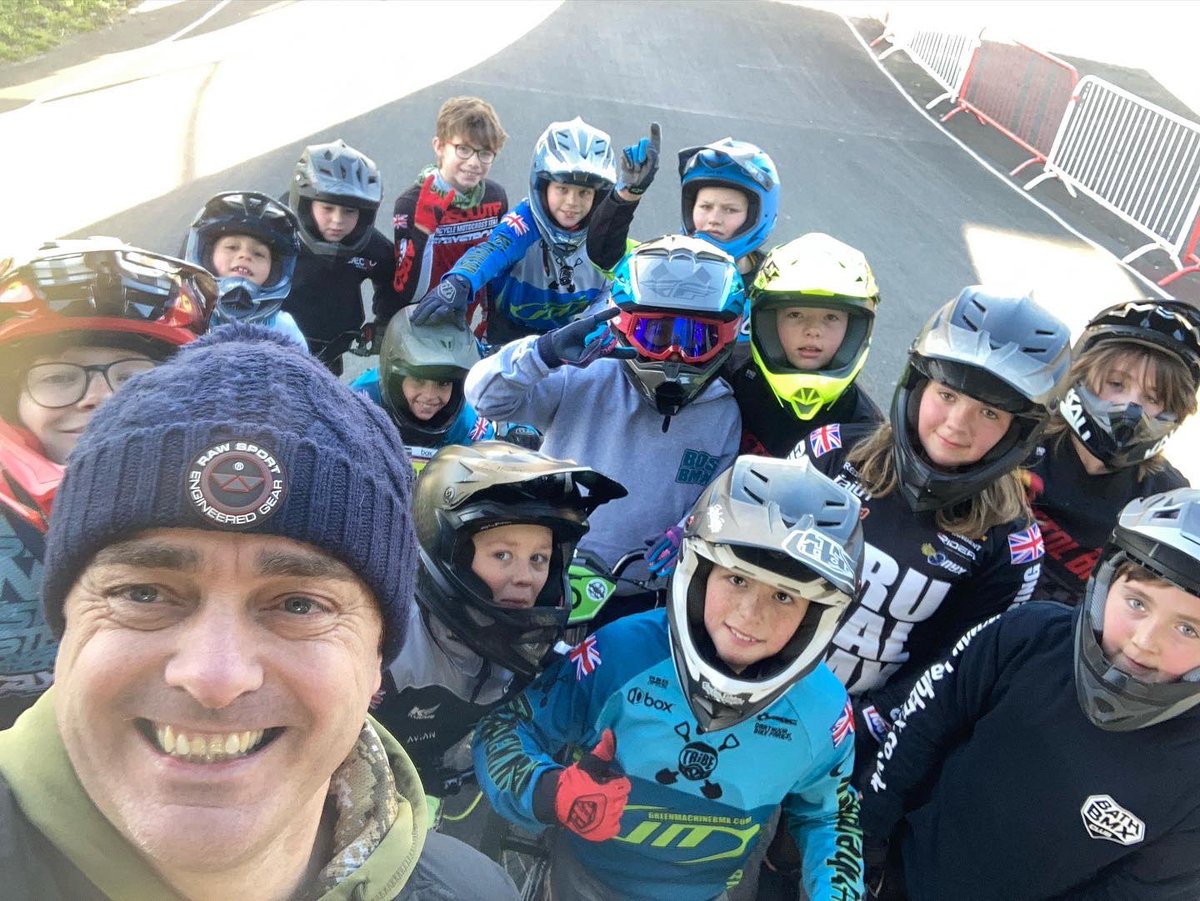 South West BMX Development Centre. Burnham BMX club.
With the regions top riders  at the Regional School of Racing with Dylan Clayton  at Exeter, Simon ran a development centre for the emerging talent riders.
We run development centres every month at different venues and welcome