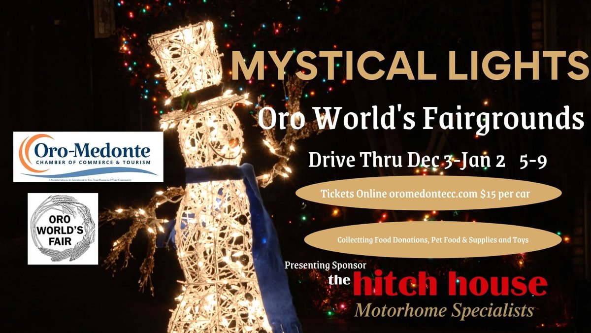 December 3 Opening Oro-Medonte Mystical Lights presented by <a href="/thehitchhouse/">The Hitch House</a>