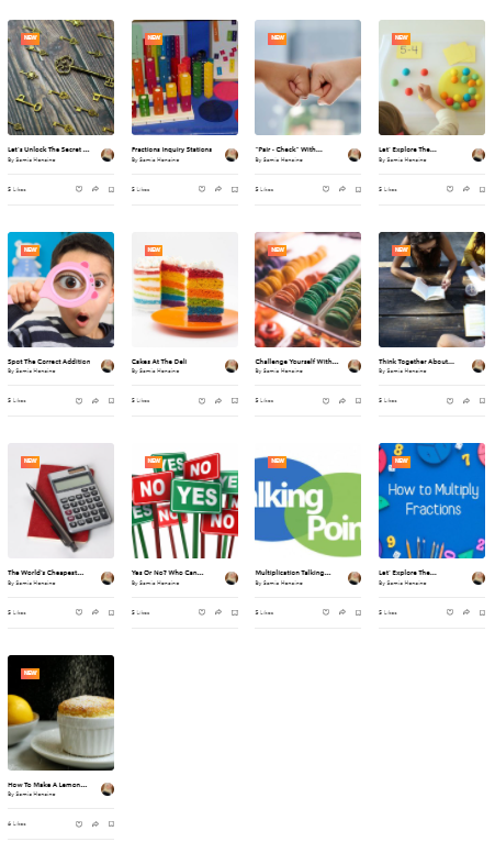 HenaineSamia's tweet photo. I’m so delighted to share with the #PYP educators my new collection “Fun with Fractions” made of 25 engaging #learning_experiences published on 
Toddle Portal (https://t.co/q8rRQ7TfhQ) 
@toddle_edu #math #inquiry 
https://t.co/PYQJXgPrKp https://t.co/B3NirBgQ11