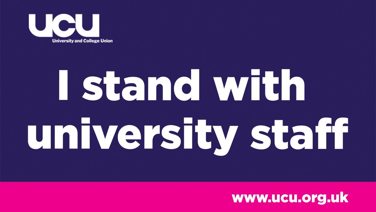 See you on the pickets! #UCUstrike #UCUstrikesback <a href="/ucu/">UCU</a>
