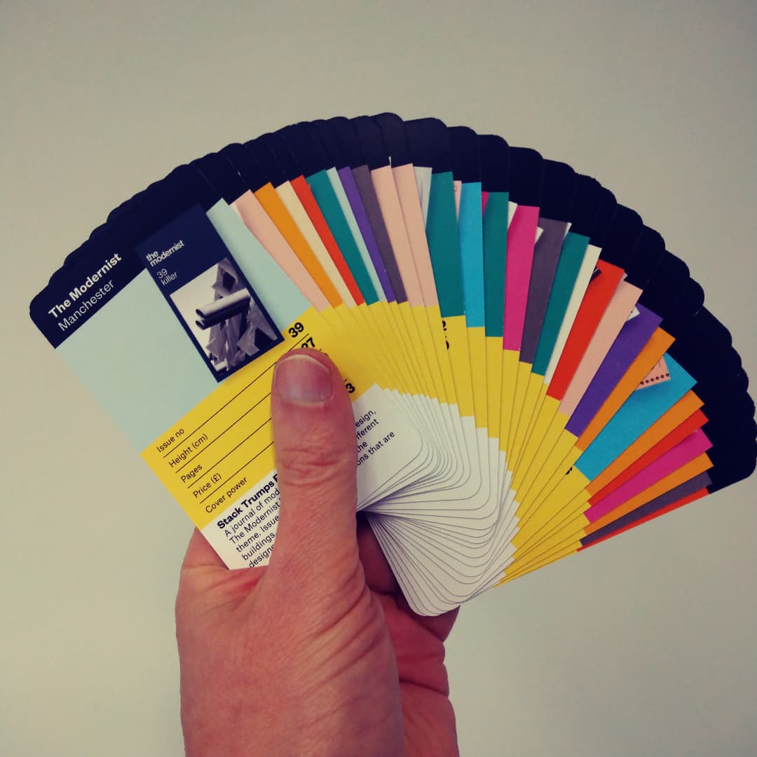 modernistmag's tweet image. Woah... we've only made it into @stackmagazines top trumps set, fearuring the best indie mags.
You can play too.. get your pack from Stack.

#indiepublishing
#printisntdead
#stackmagazines
#stacktrumps