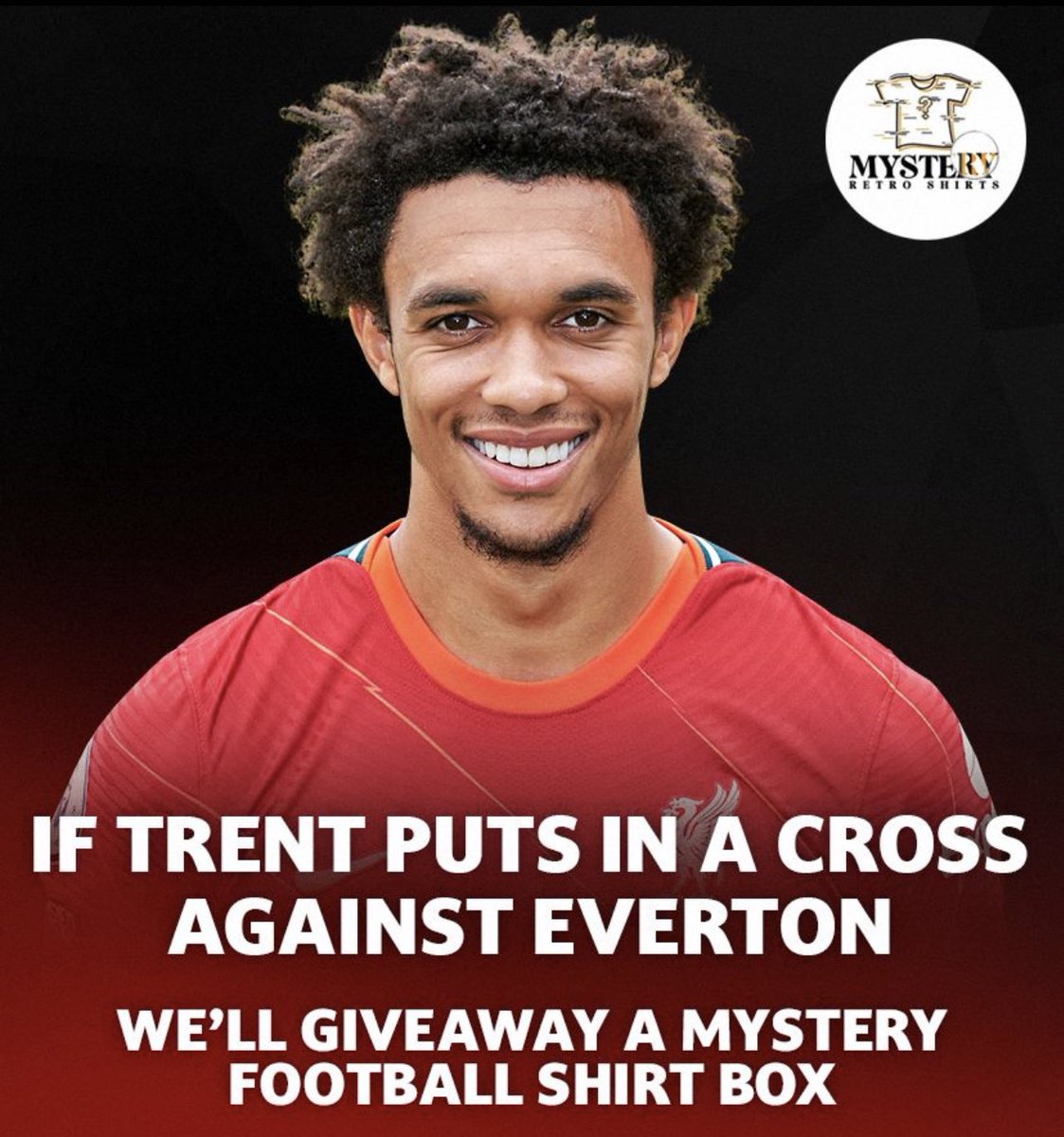 FTBLsection's tweet image. If Trent Alexander-Arnold puts in a cross tonight against Everton we’ll giveaway a mysteryretroshirts.co.uk box!👕🎁

Retweet &amp;amp; follow us to enter.📲