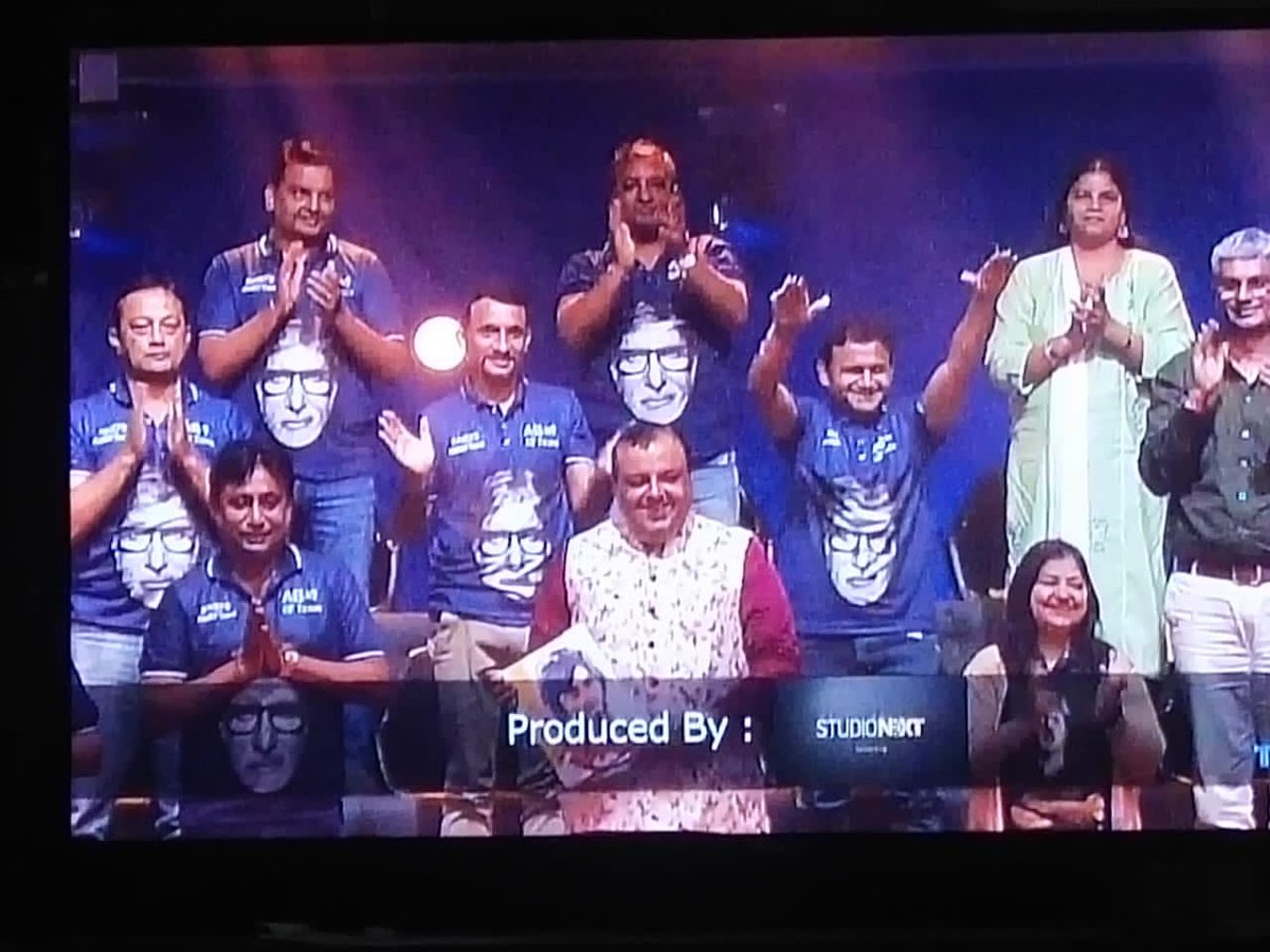 GirishBadave2's tweet photo. @SonyTV @SrBachchan ��द्भुत
धन्यवाद
@SrBachchan
@SonyTV
Thanks a lot #KBCTeam
#ABEFTeam https://t.co/k7s29yOnnt