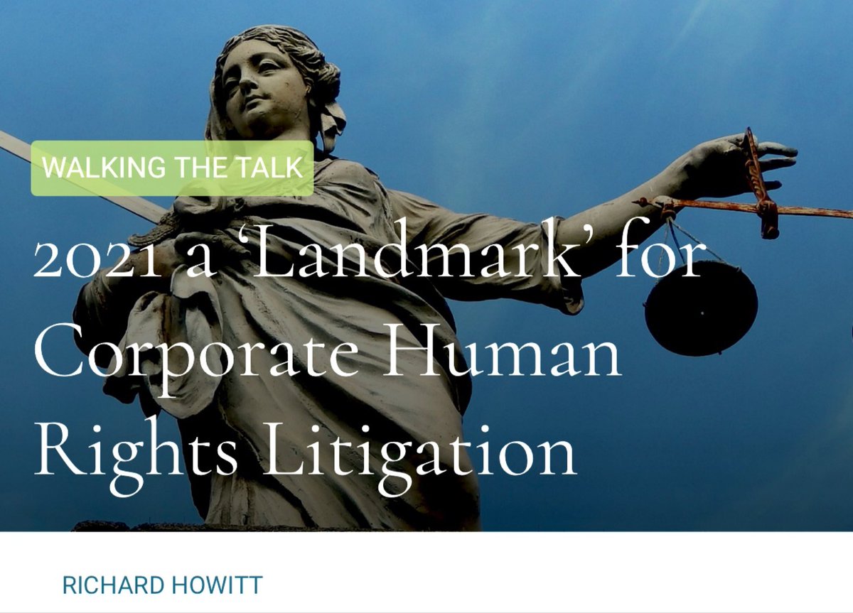richardhowitt's tweet photo. Welcome to Day 3 of #UNForumBHR 2021. Read my overnight round-up of Day Two “The year 2021 is a landmark for corporate human rights litigation” for @SustainBrands at: https://t.co/W2Q0lLn4rH #bizhumanrights #ungps10plus #nextdecadeBHR #UNGPs #HRDD #accesstoremedy @LeighDay_Law https://t.co/1jkJUNrO6R