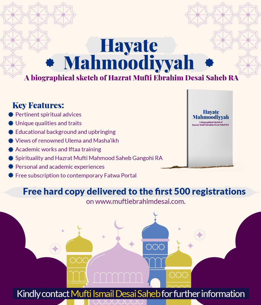 Mufti Ismail Desai tweet media