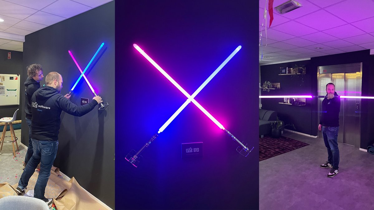 SST Software bestaat dit jaar meer dan 20 jaar! We werden verrast door ons hele team met een 'krachtig' cadeau. The force is strong! 😄 We geven graag een inkijkje in de reis die we als organisatie tot nog toe mochten maken via: sst-software.nl/tijdlijn #sst20jaar