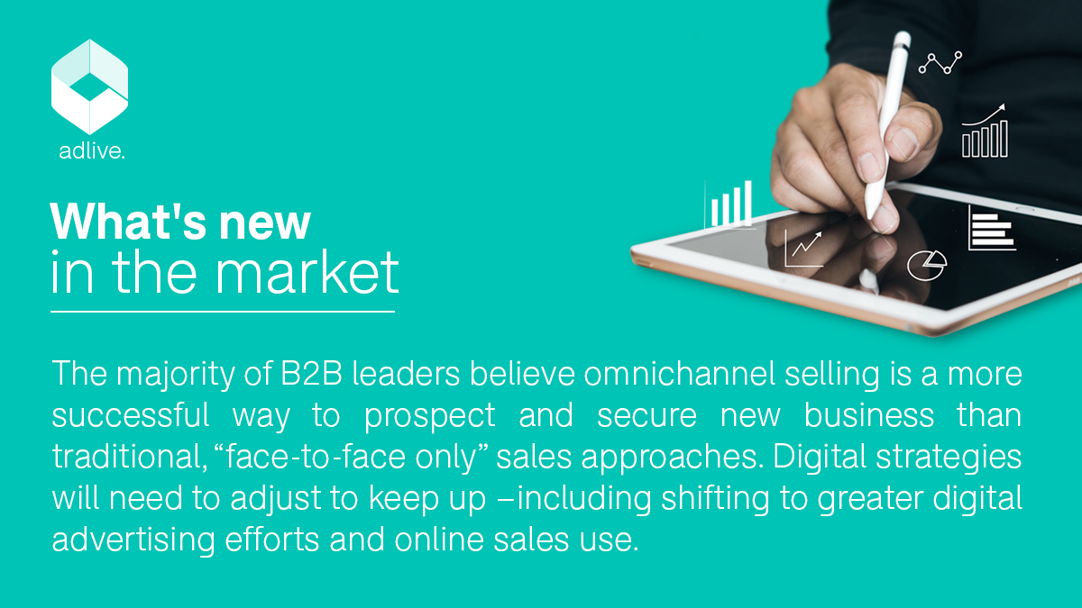 Adlivedigital1's tweet image. Digital advertising will have to keep up...💡

#digital #b2b #omnichannels #mckinsey #dooh #digitalstrategy #tech #advertising #programmaticad #adtech