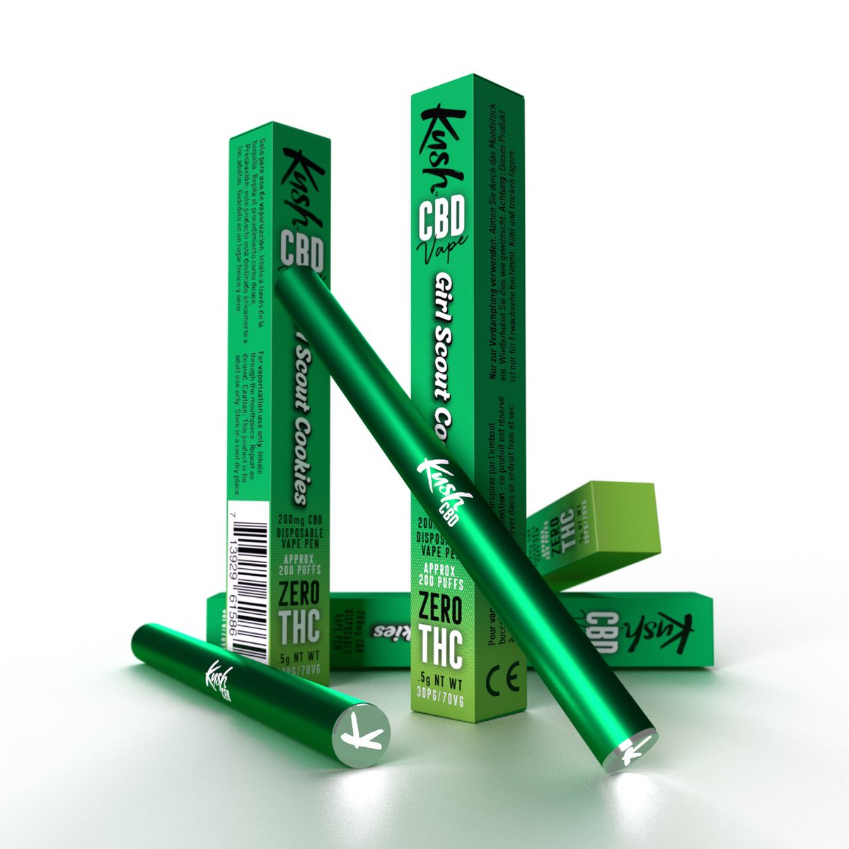 Nuevo vaporizador Kush con terpeno de la reconocida variedad Girl Scout Cookies. 
l8r.it/EN6P