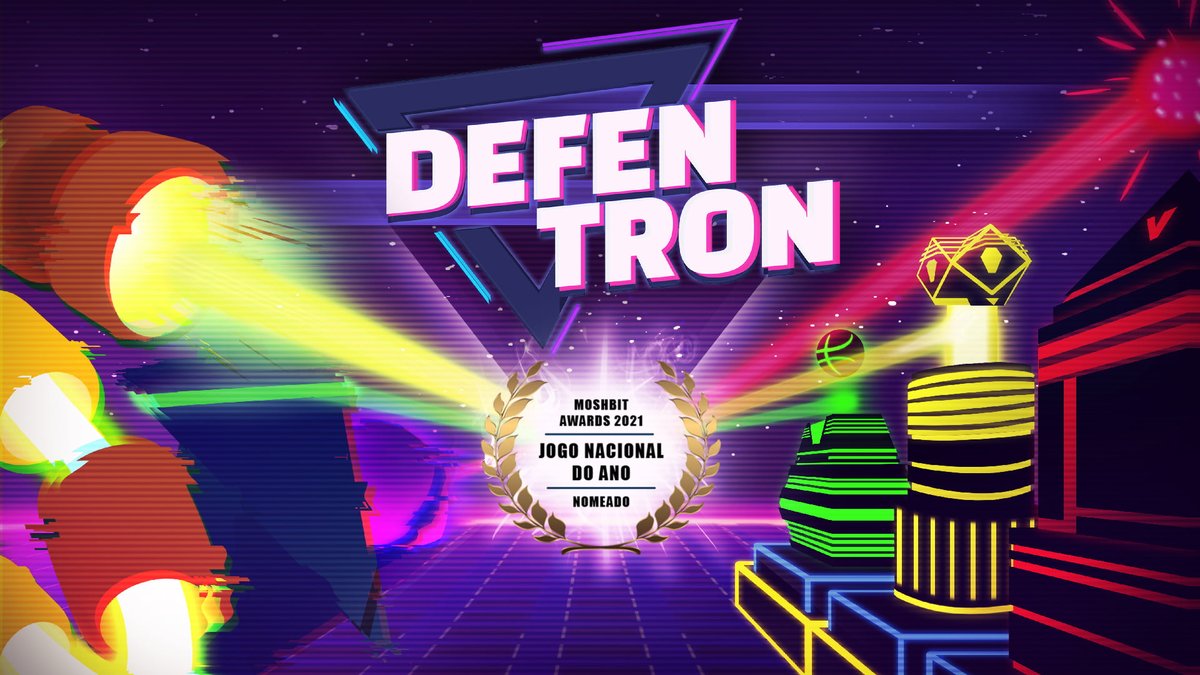 ZerounoGames's tweet photo. Good news everyone!
Defentron has been nominated at @MoshBitOficial's awards as National Game of the Year. Congratulations, @Planetfall_S!
if you loved Defentron you can vote here:
https://t.co/3DMBcWzHf0
Also, Portugal voters can win a #prize!
#moshbitawards #indie #retro https://t.co/MDG9y4lgY3