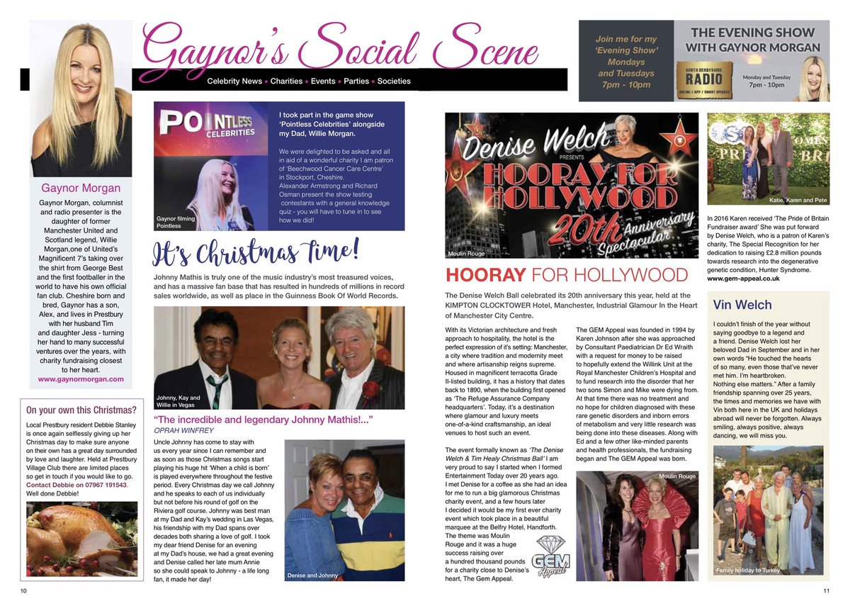 December 🎄❤️🎄 Happy Christmas 😘❤️ <a href="/InCheshireMag/">INCheshire Magazine AND Prestbury Living Magazine.</a> <a href="/NorthDerbsRadio/">NorthDerbyshireRadio</a> @TheWillieMorgan <a href="/timmorganhoole/">Tim Morgan-Hoole</a> <a href="/gemappeal/">GEM Appeal</a> <a href="/cineworld/">Cineworld</a>