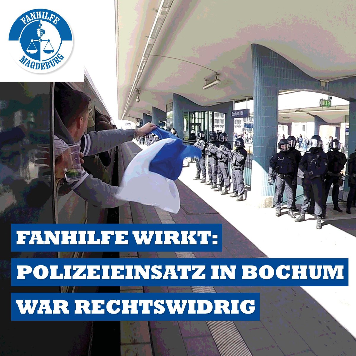 2019 wurden 700 Clubfans durch die Polizei ihrer Freiheit beraubt und in ihren Persönlichkeitsrechten beeinträchtigt. Eine juristische Rechtfertigung gab es dafür nicht, so das VG Köln. Ein Clubfan hat geklagt und gewonnen. Ausführliche Infos auf unserer Website und weiter unten!