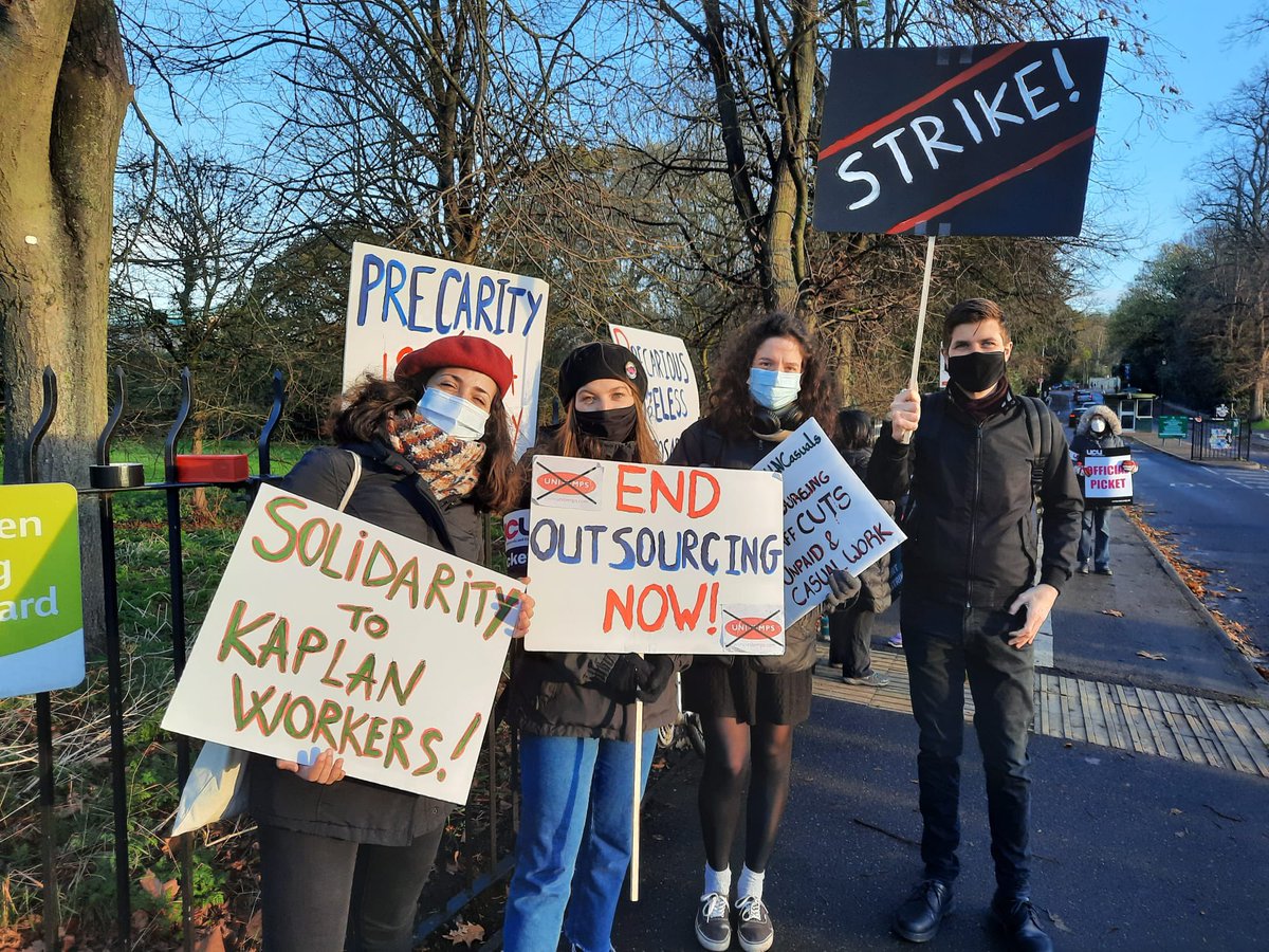 University of Nottingham UCU branch tweet media