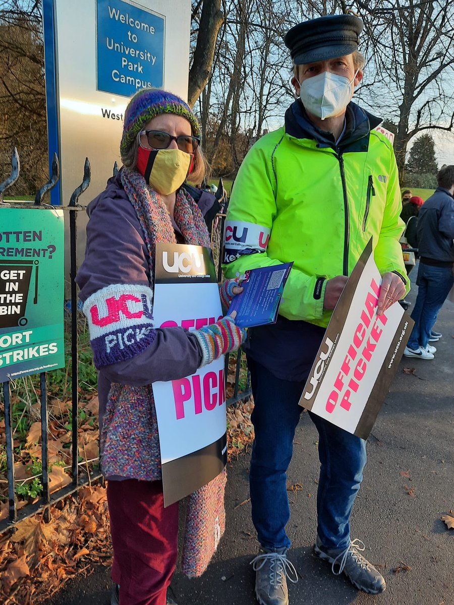 University of Nottingham UCU branch tweet media