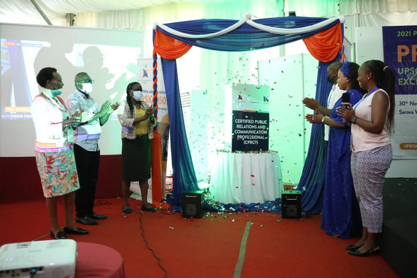 prskkenya's tweet photo. We have officially launched the PRSK Certification Programme, with the roll out of the same to be early 2022. Massive thank you to the team that worked on this program and @KASNEBOfficial who will be administering exams. #PRSKSummit2021 @MoICTKenya https://t.co/OE7edKFJYO