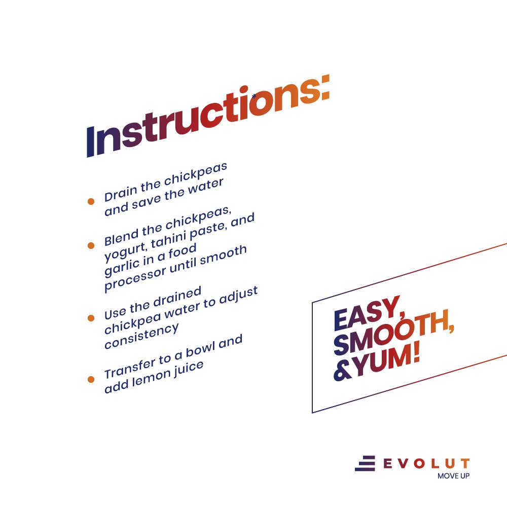evolutwellness's tweet photo. Hummus is a delicious dip that elevates snacks. Make sure it is healthy with our exclusive high-protein recipe. Download the Evolut app for more such recipes and hacks!

Link: https://t.co/2mVMtkzHgG

#EvolutRecipes #GetCooking #HealthyFood #HealthyLifestyle #MoveUp #Evolut https://t.co/JCXrpv0Xqp