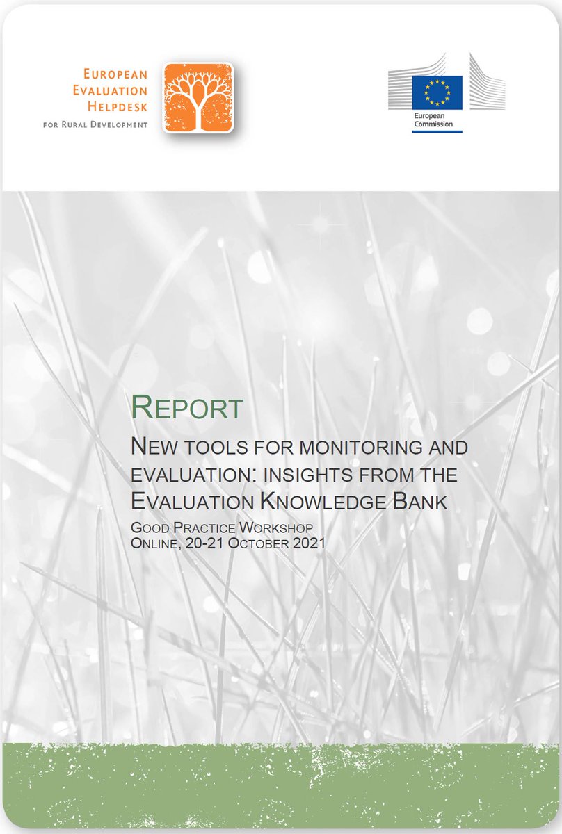 ENRD_Evaluation's tweet photo. 🤔Missed the GPW 'New tools for monitoring and evaluation: insights from the Evaluation Knowledge Bank'⁉️ 📩Download the report now! #data #CAP #RDP_Evaluation ➡️https://t.co/MFKoKmvTWH https://t.co/apcnB8ghdn
