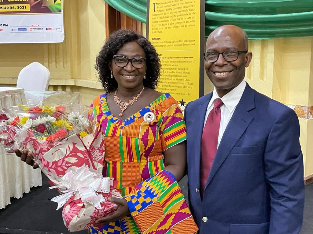 NMIMR_UG's tweet photo. Professor Regina Appiah-Opong, Professor of Toxicology/Pharmacology and Head of the Department of Clinical Pathology, on Tuesday, 23rd November, 2021, was inducted as a fellow of the Ghana Academy of Arts and Sciences.   
The Institute wishes to congratulate her on her induction. https://t.co/AnN73NZ6wL