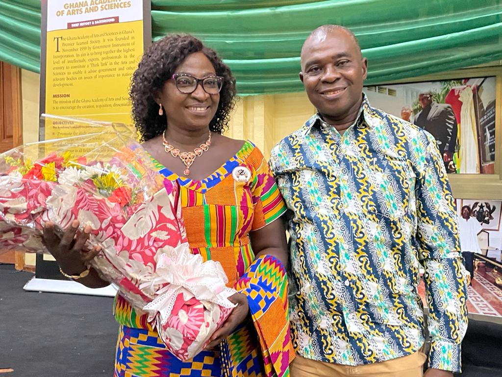 NMIMR_UG's tweet photo. Professor Regina Appiah-Opong, Professor of Toxicology/Pharmacology and Head of the Department of Clinical Pathology, on Tuesday, 23rd November, 2021, was inducted as a fellow of the Ghana Academy of Arts and Sciences.   
The Institute wishes to congratulate her on her induction. https://t.co/AnN73NZ6wL