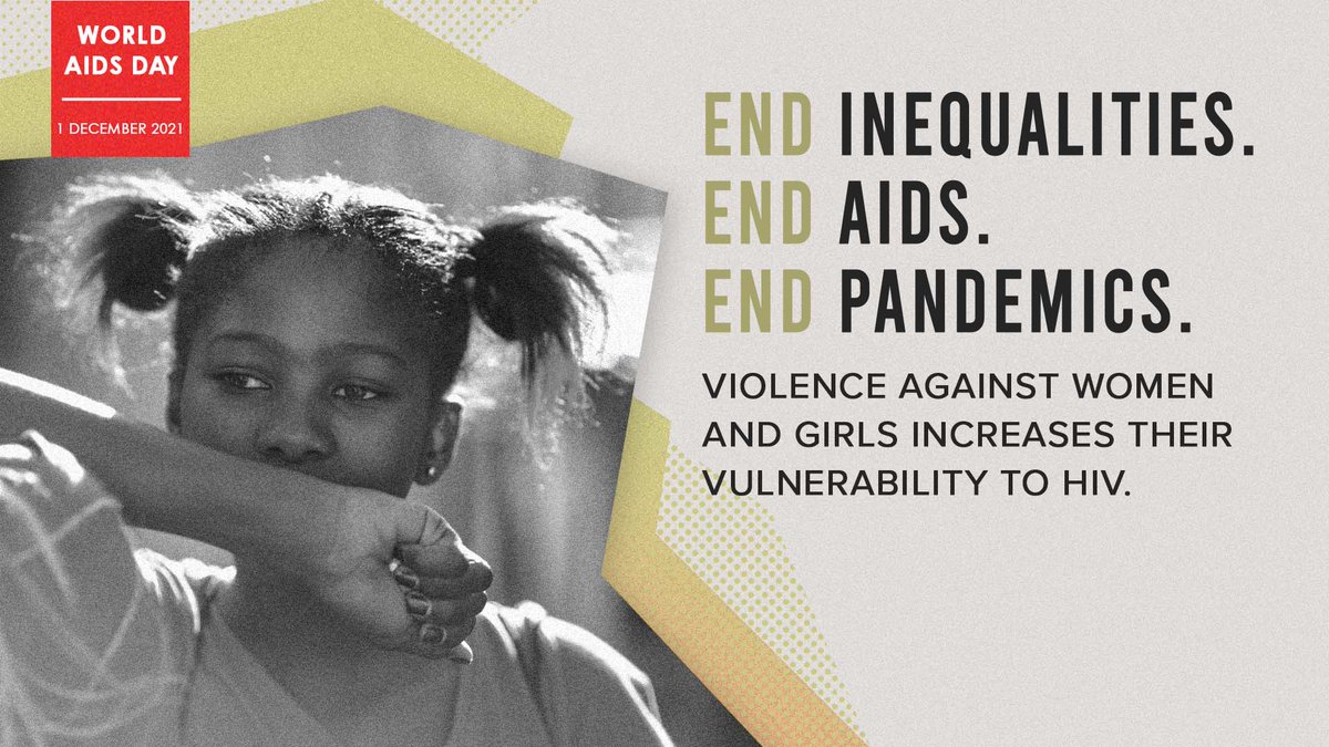 #WorldAIDSDay 
Lutter contre les inégalités est essentiel pour éradiquer le #SIDA 
❌Mettons fin aux inégalités
❌Mettons fin au sida
❌Mettons fin aux pandémies.
#16DaysofActivism 
#endAIDSby2030 
#TousUnisContreLesVBG
<a href="/UNAIDS/">UNAIDS Global</a> <a href="/UNAIDS_WCA/">UNAIDS Western & Central Africa</a>