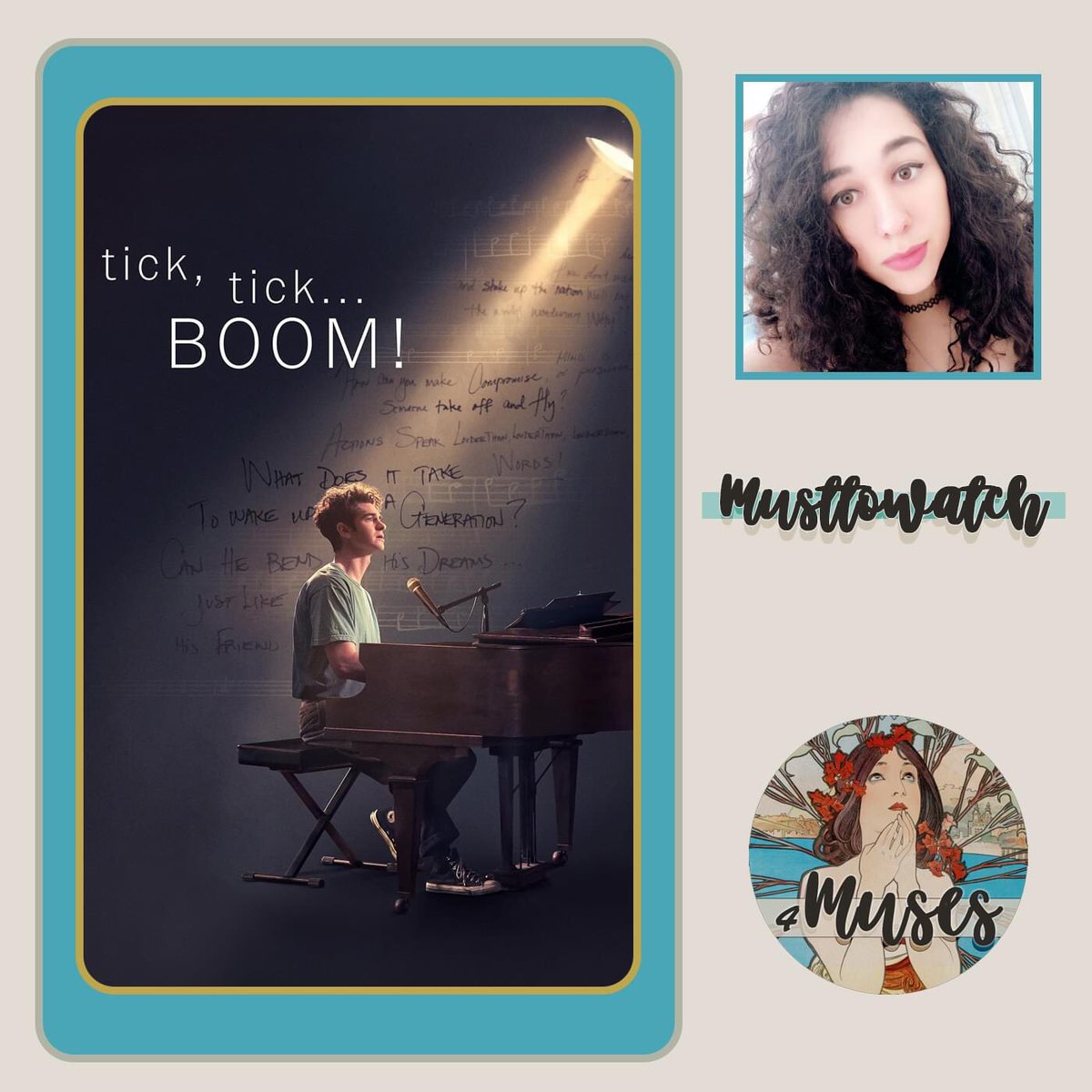 4_muses's tweet photo. #MustToWatch: #TickTickBoom!

“Tick, Tick… Boom!” è l’adattamento cinematografico dell’omonima opera di Jonathan Larson, colui che ha riscritto le regole dei musical.
 
Commenta l'articolo di @LaManu92   🔽
https://t.co/2Q7Euhu0Ai https://t.co/pgWUCwVISN
