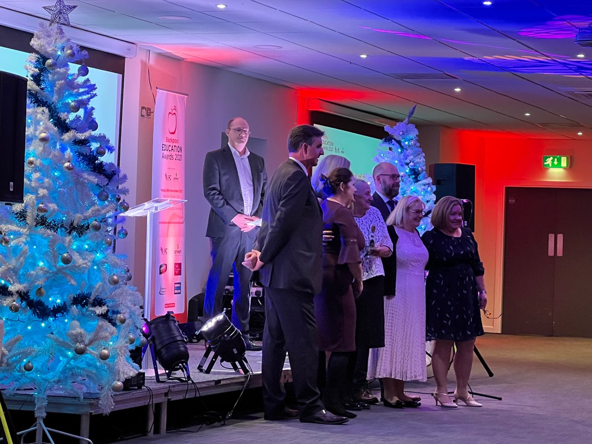 B_FCSchools's tweet image. A few pictures from the #blackpooleducationawards on Monday Evening. A huge well done to all nominees and winners. So proud to be supporting our local schools and working alongside these amazing people. Well Done all from the School Liaison Team at B&amp;amp;FC! #staylocalgofar