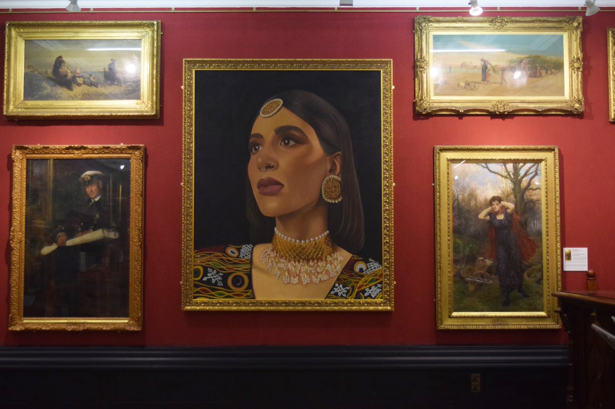 We talked to artist <a href="/AzraaMotala/">Azraa</a> all things identity, disrupting the political narrative surrounding the Muslim South Asian woman and the visibility of Muslim women in art institutions.

Read the full interview &amp; see more of Azraa’s work here: baytalfann.com/post/unapologe…