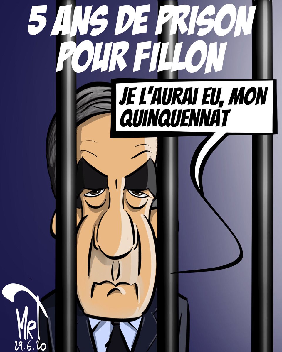 Dessin de 2020 à nouveau d’actualite 
#Fillon #FrancoisFillon #fillongate