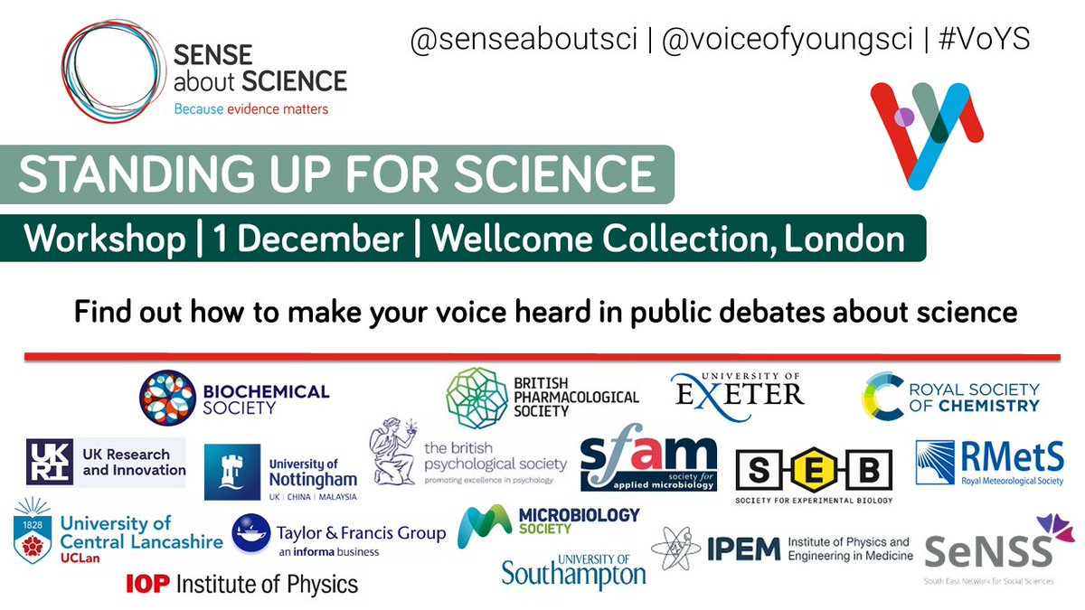 voiceofyoungsci's tweet photo. Excited to see our #VoYS ECRs in person once again at our #SufS workshop @wellcometrust
We will soon be underway! https://t.co/WurJaNIe3g