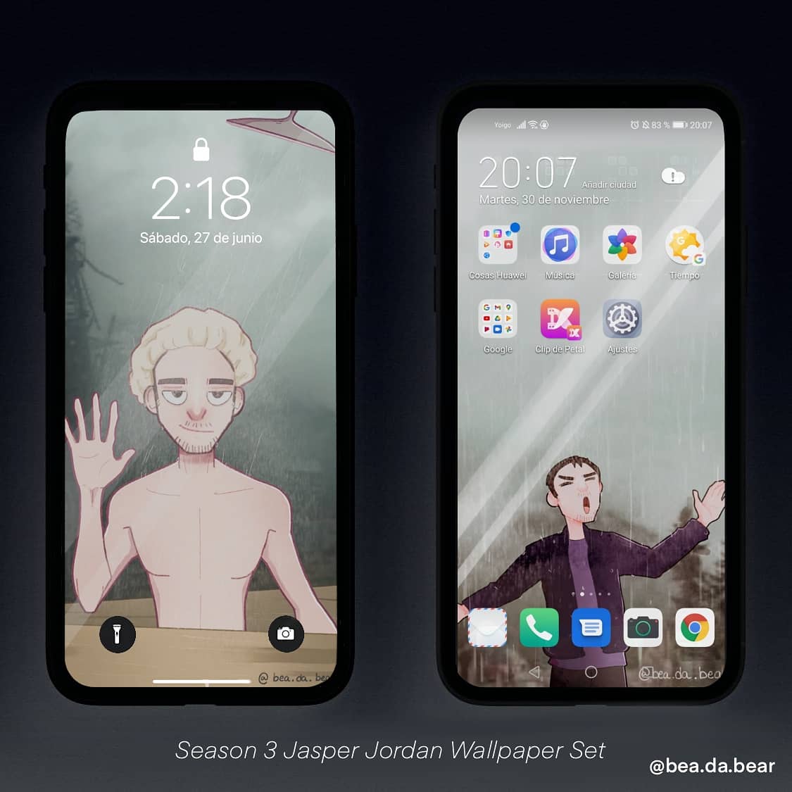 bealivern's tweet photo. Hi to everyone 😁
I designed and work on some Wallpapers about #JasperJordan and #RodrickHeffley
There 3 packs. U can buy a single wallpaper, a set or 3 sets 🤗
You will help ne if you share this, thanks 😊 https://t.co/qRcyLsewtw