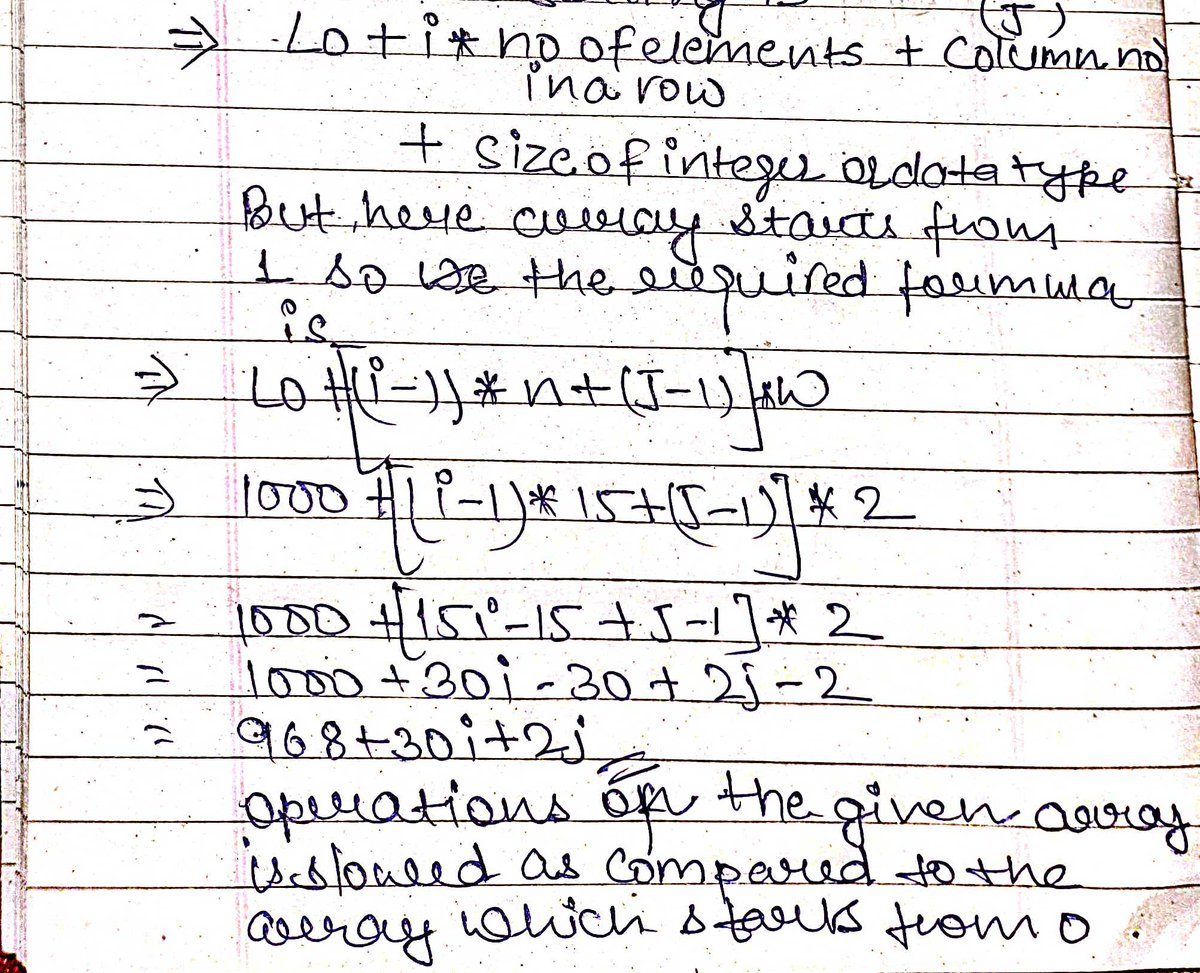 Piyush_verma_'s tweet photo. #Row_wise_mapping_of_an_array
#2D_Array
#Array
#Compilers https://t.co/AgRGJ1FRtk