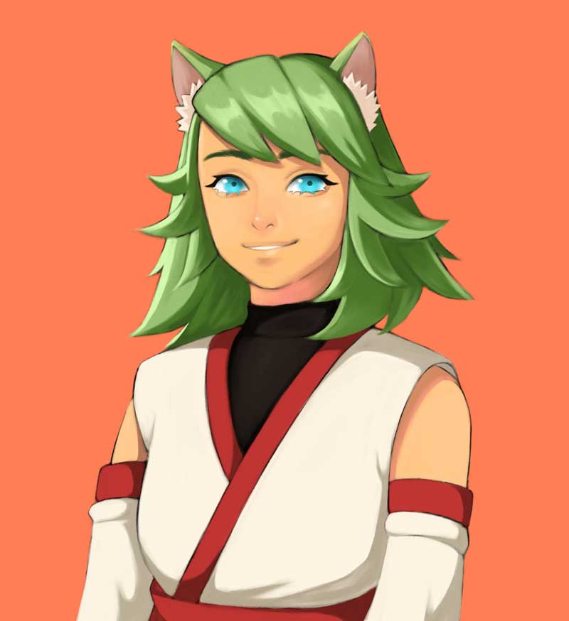 just finished yesterday's piece.. i should've finished it yesterday nyem.. btw yea, enjoy Lu from RandoWis