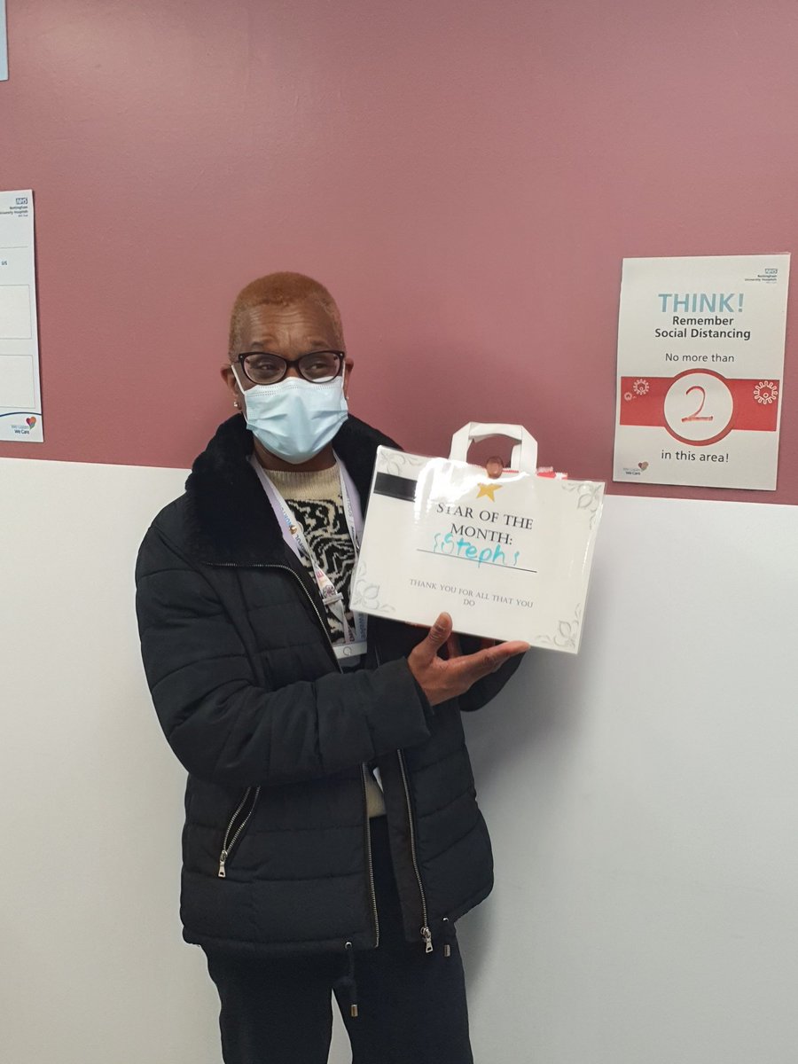 Well done to steph she has only  won star of the month on ARCU.Also Huge congratulations on becoming a bame ambassador for medicine such am amazing achievement #onlythebestforus
<a href="/TraceyS84158159/">Tracey Stevenson</a> @TeamNUH <a href="/DejongeSi/">Simon Dejonge</a> <a href="/NUH_Respiratory/">NUHRespiratory</a> <a href="/NUHMedicine/">NUH Medicine</a>