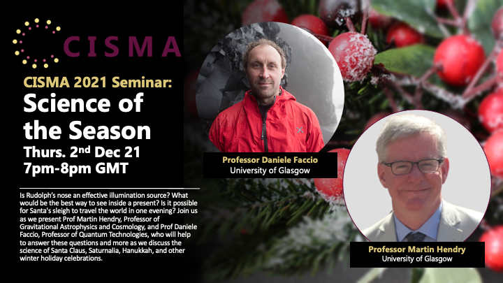 We look forward to welcoming everyone to our Christmas event today starting at 7pm at the Curler's Rest! There's still time to signup and join in!

Tweet us Christmas-related questions for our speakers to discuss tonight. See you all there!

Signup: eventbrite.com/e/the-science-…