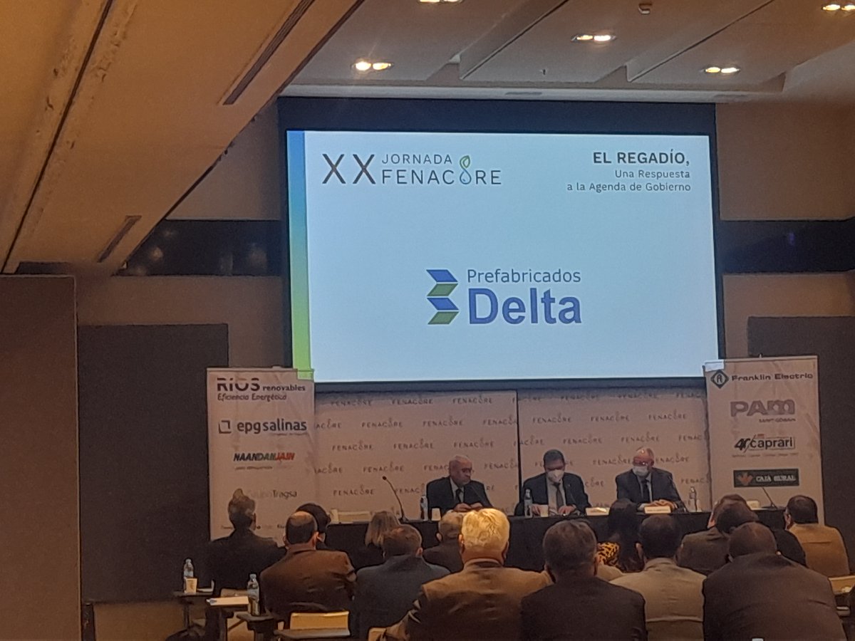 Prefabricados Delta participa en la XX Jornada Técnica FENACORE, “el regadío, una respuesta a la agenda del gobierno” #prefabricados #hormigón #delta #españa  #prefabricados #hormigón #delta #españa #regadio #agricultura
