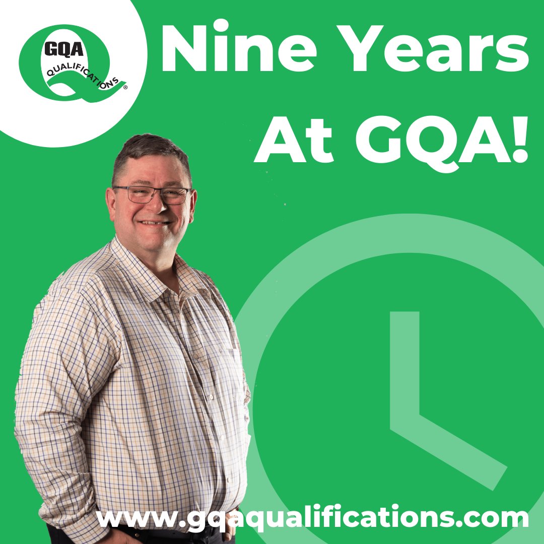 GQAQuals's tweet photo. Can you believe that our very own Phil Douglas has been a part of #GQAQualifications for 9 Years?

Since he joined us back in 2012 he has been a valuable member of the team, working with our centres to ensure fairness, consistency &amp; quality in relation to assessment of learners. https://t.co/j07GUsrUyN