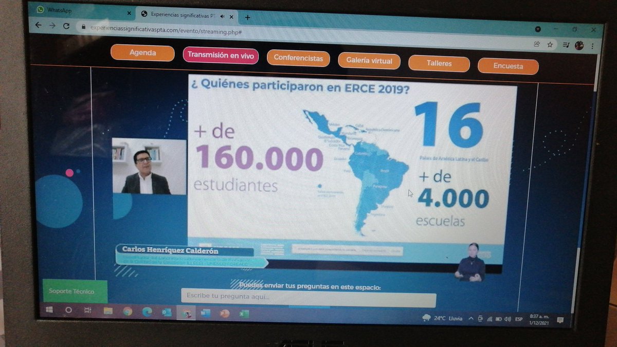 angeyosc's tweet photo. Presente tutor Valle del Cauca en último día de evento experiencias significativas, excelente conferencia para este cierre, gracias PTA #eventopta2021 #PTAmeTransforma https://t.co/orgqrJm4El