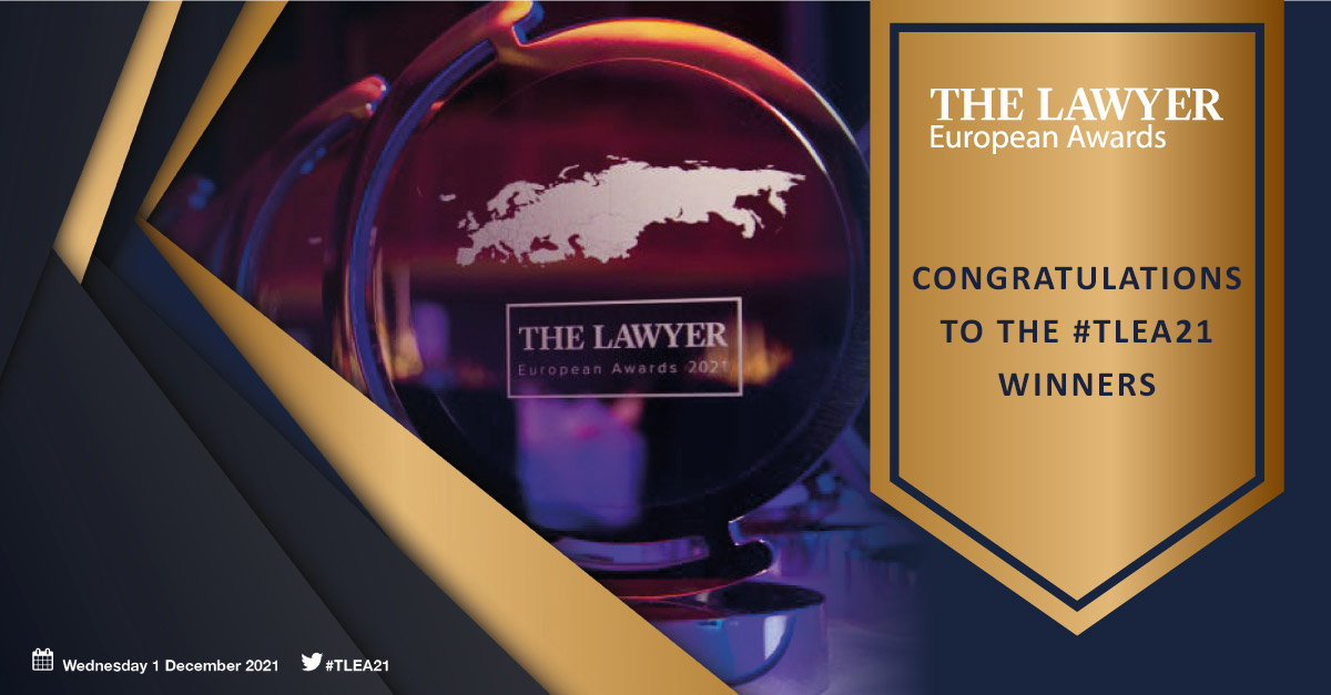 Congratulations to the Law firm of the year: Scandinavia and The Nordics winner: <a href="/CastrenS/">Castrén & Snellman</a>

HIGHLY COMMENDED: 
@BoreniusFI

#TLEA21