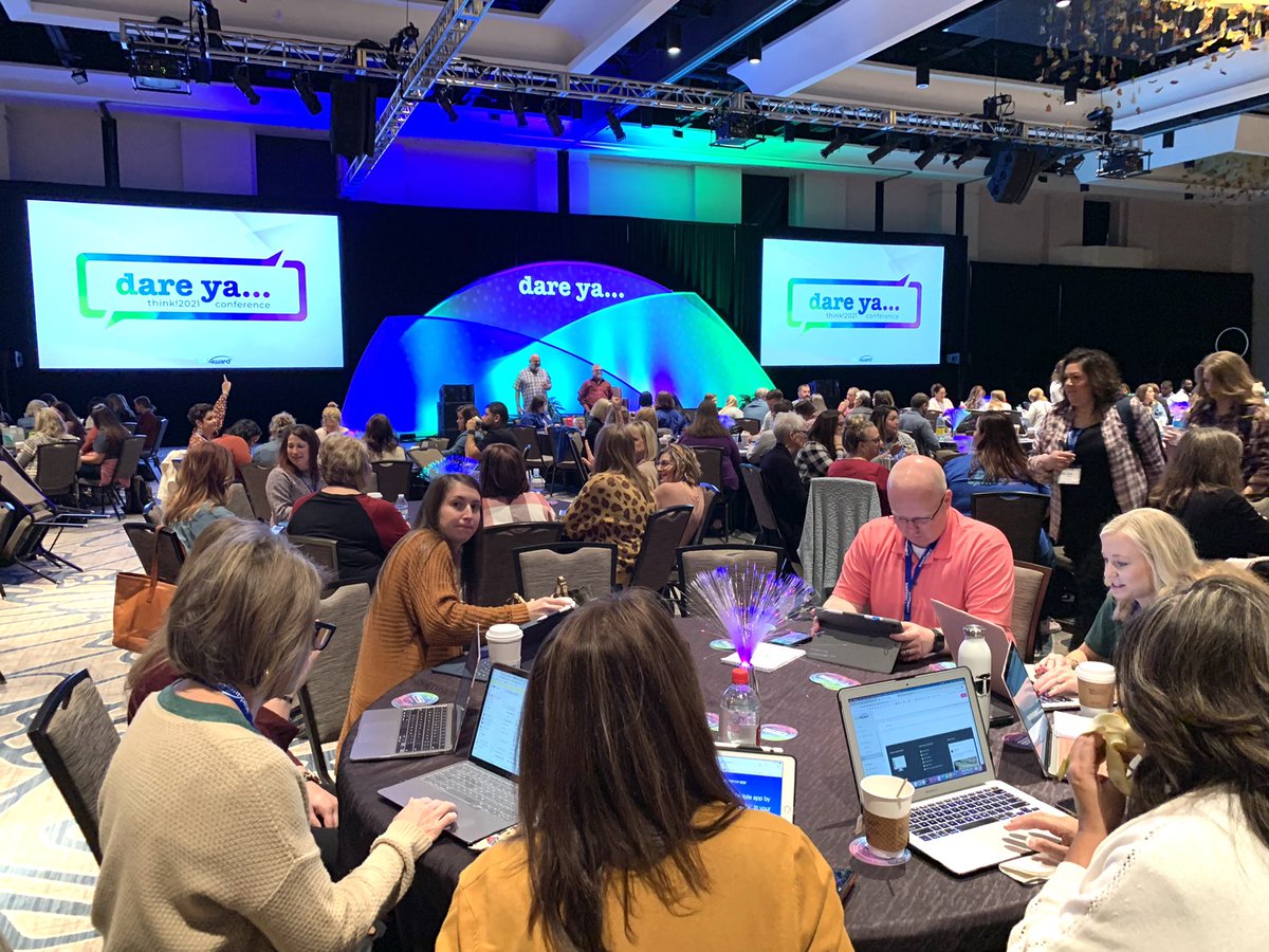 lead4ward's tweet image. We are about to get this party started! #think2021 #dareya @lead4ward