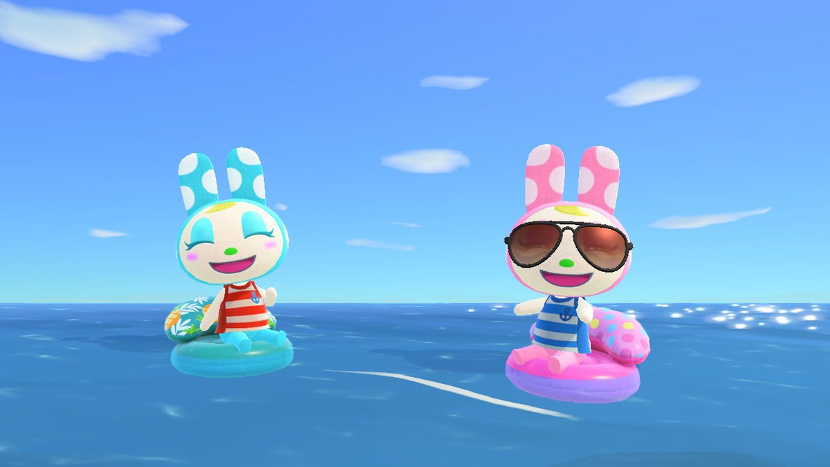 TabbaACNH's tweet photo. The roomies enjoying some R &amp; R  #AnimalCrossing #ACNH https://t.co/CGaYsrmzdD