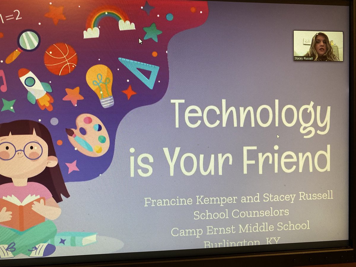 Time to learn about technology tools with @CemsCounselors @KentuckySCA