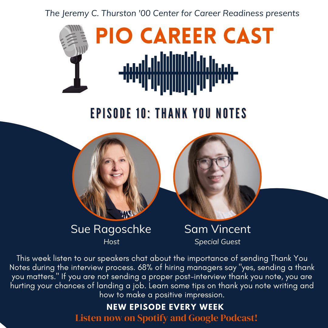 Pio Career Cast Episode 10 is LIVE!!  anchor.fm/utica-college-…  #educators #liberalarts