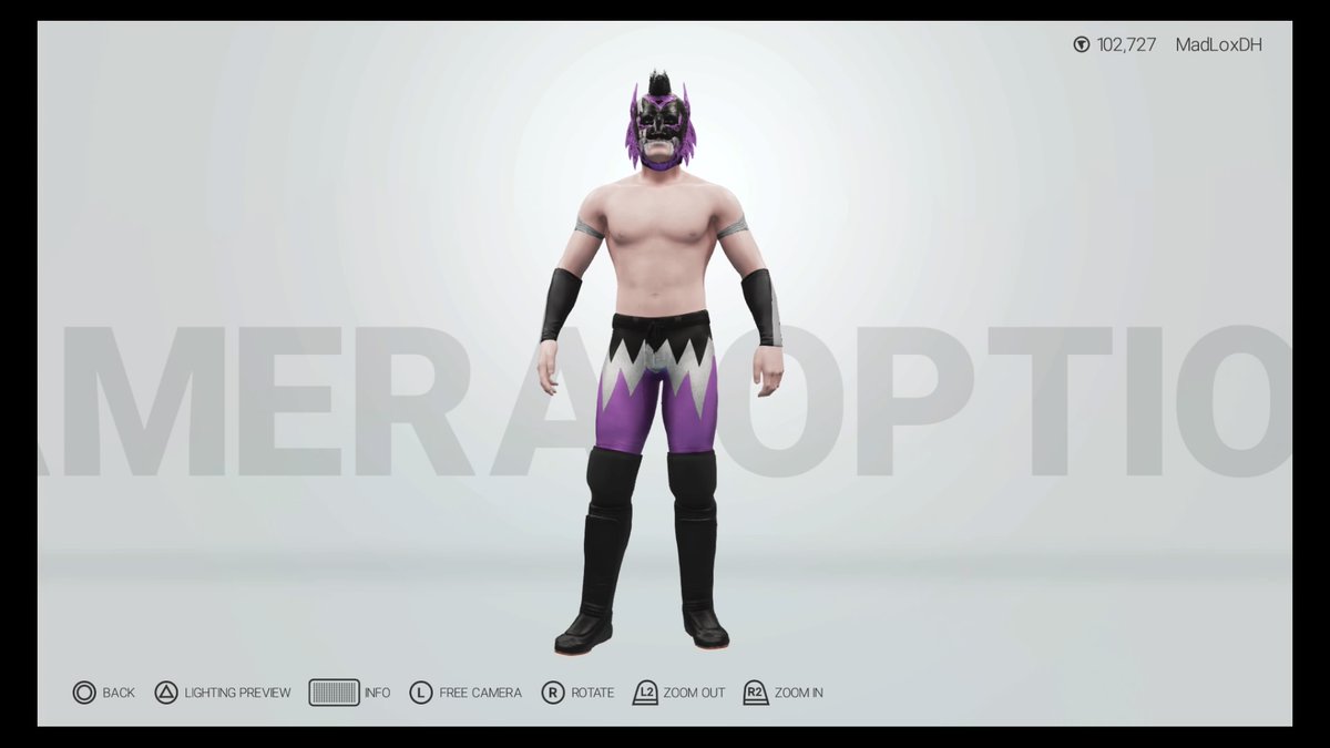 Stranger_Goonie's tweet photo. Kid Lykos 2 now available 2 attires included Lykos Gym tag team on 2k19 #KidLykos #KidLykosII #PS4share https://t.co/acuwWVa3Yh